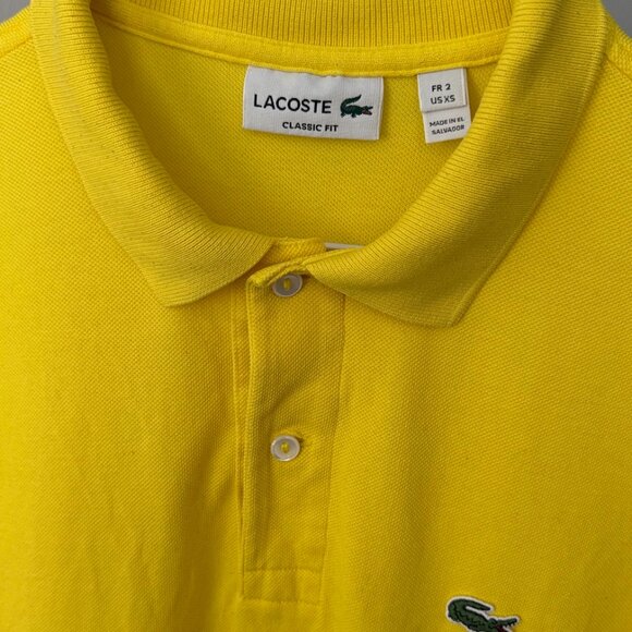 Lacoste - Men's Classic Fit L.12.12 Short Sleeve Polo (XS) - Picture 3 of 3